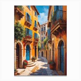 Alleyway 4 Canvas Print