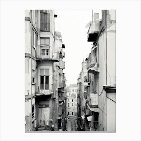 Marseille, France, Photography In Black And White 1 Canvas Print