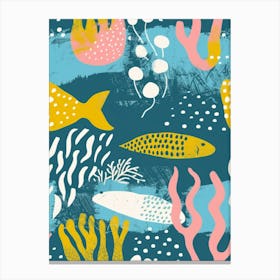 Sea Creatures Canvas Print