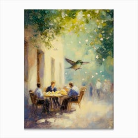 Bird In Flight Canvas Print