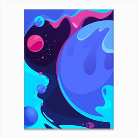 Outer Space 3 Canvas Print