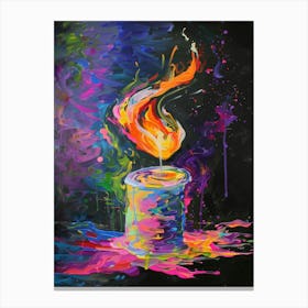 Can Of Paint Canvas Print