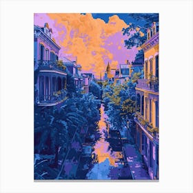 Garden District Pop Art 4 Canvas Print