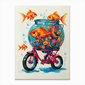 Goldfish Bowl Canvas Print