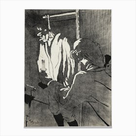 The Hanged Man (1892), Henri de Toulouse-Lautrec Canvas Print