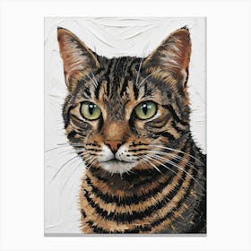 Tabby Cat 1 Canvas Print