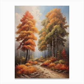 Autumn Path 1 Canvas Print