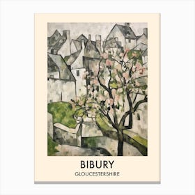 Bibury (Gloucestershire) Painting 4 Travel Poster Canvas Print