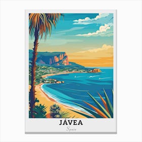 Javea, Spain Travel Canvas Print