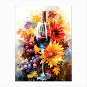 Vineyard Elegance Canvas Print