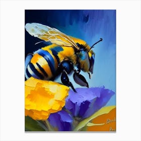 Sting Bee 2 Painting Canvas Print