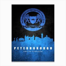 Peterborough United 3 Canvas Print