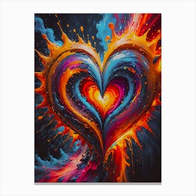 Heart Of Love~Escape Clause ~Reimagined Canvas Print