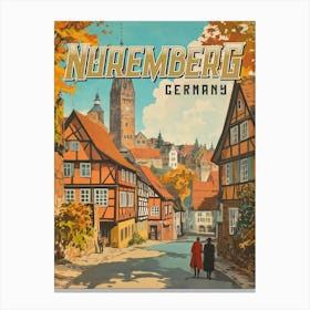 Nuremberg Germany - Classic Bavarian Leinwandbild