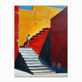 Stairway To Heaven, Minimalism Canvas Print