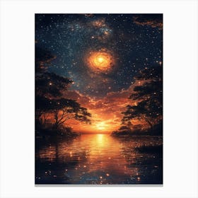 Starry Night Sky 24 Canvas Print