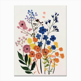 Painted Florals Gypsophila 1 Canvas Print