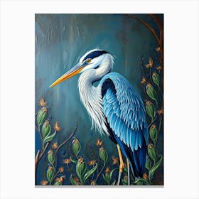 Blue Heron 9 Canvas Print