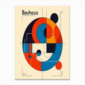 Bauhaus exhibition print 9 Canvas Print