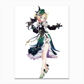 Emilie Genshin Impact Canvas Print