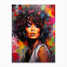 Whitney Houston (1) Canvas Print