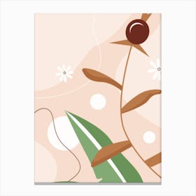 Hibiscus Flower Canvas Print