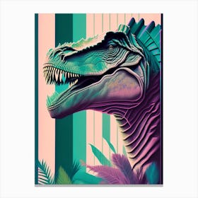 Indominus Rex Pastel Dinosaur Canvas Print