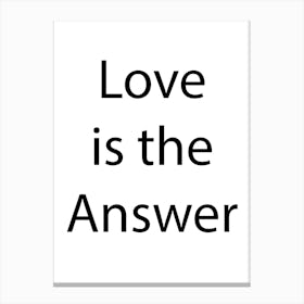Love And Relationship Quote 3 Canvas Print