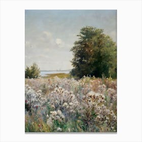 'Cotton Field' Canvas Print