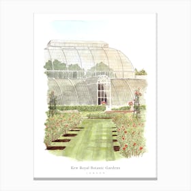 Kew Royal Botanical Gardens London Canvas Print