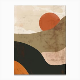 Abstract Landscape Painting 7 Canvas Print