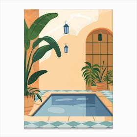 Mediterranean Interior 2 Canvas Print