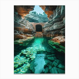 Cave In The Rock 16 Canvas Print