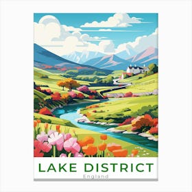 England Lake District Travel Canvas Print