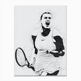 Aryna Sabalenka Canvas Print