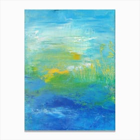 'Blue Lagoon' Canvas Print