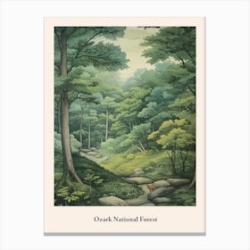 Ozark National Forest Canvas Print
