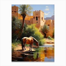 Morocco architect Canvas Print
