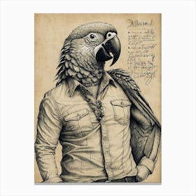 Parrot 1 Canvas Print
