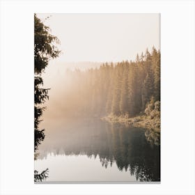 Forest Lake Canvas Print