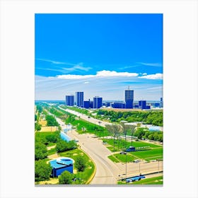 Overland Park 1  Photography Canvas Print