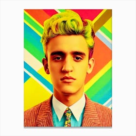 Lauv Colourful Pop Art Canvas Print