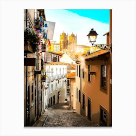 The Old Town Of Porto, Portugal Canvas Print