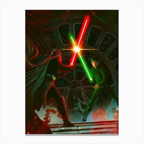 Star Wars The Force Awakens 18 Canvas Print