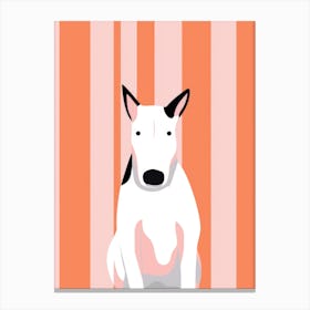 Bull Terrier 9 Canvas Print