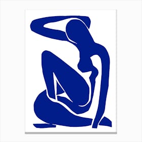 Woman's Body Matisse Canvas Print