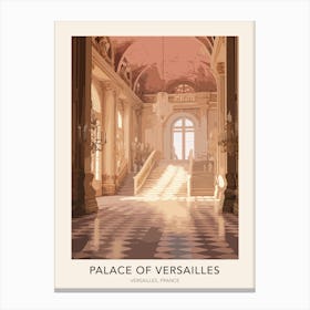 Palace Of Versailles Versailles France 3 Travel Poster Canvas Print