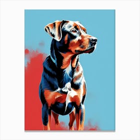 Dog Portrait (31) Canvas Print