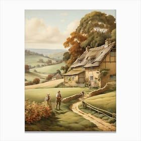 Country House Canvas Print