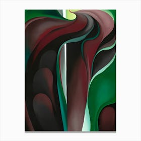 Georgia O'Keeffe - Jack-in-the-Pulpit No. IV, 1930 Canvas Print